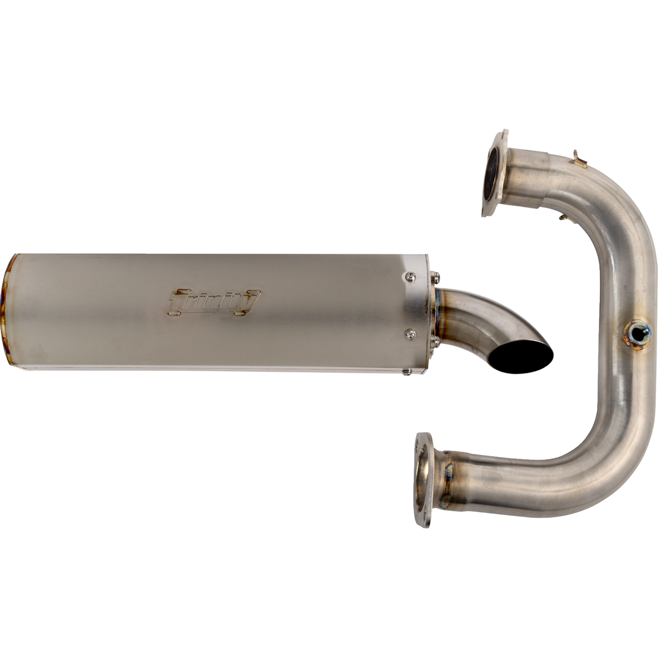 TRINITY RACING Slip-On Muffler - Stainless Steel - Talon 1000R/X TR-4197S