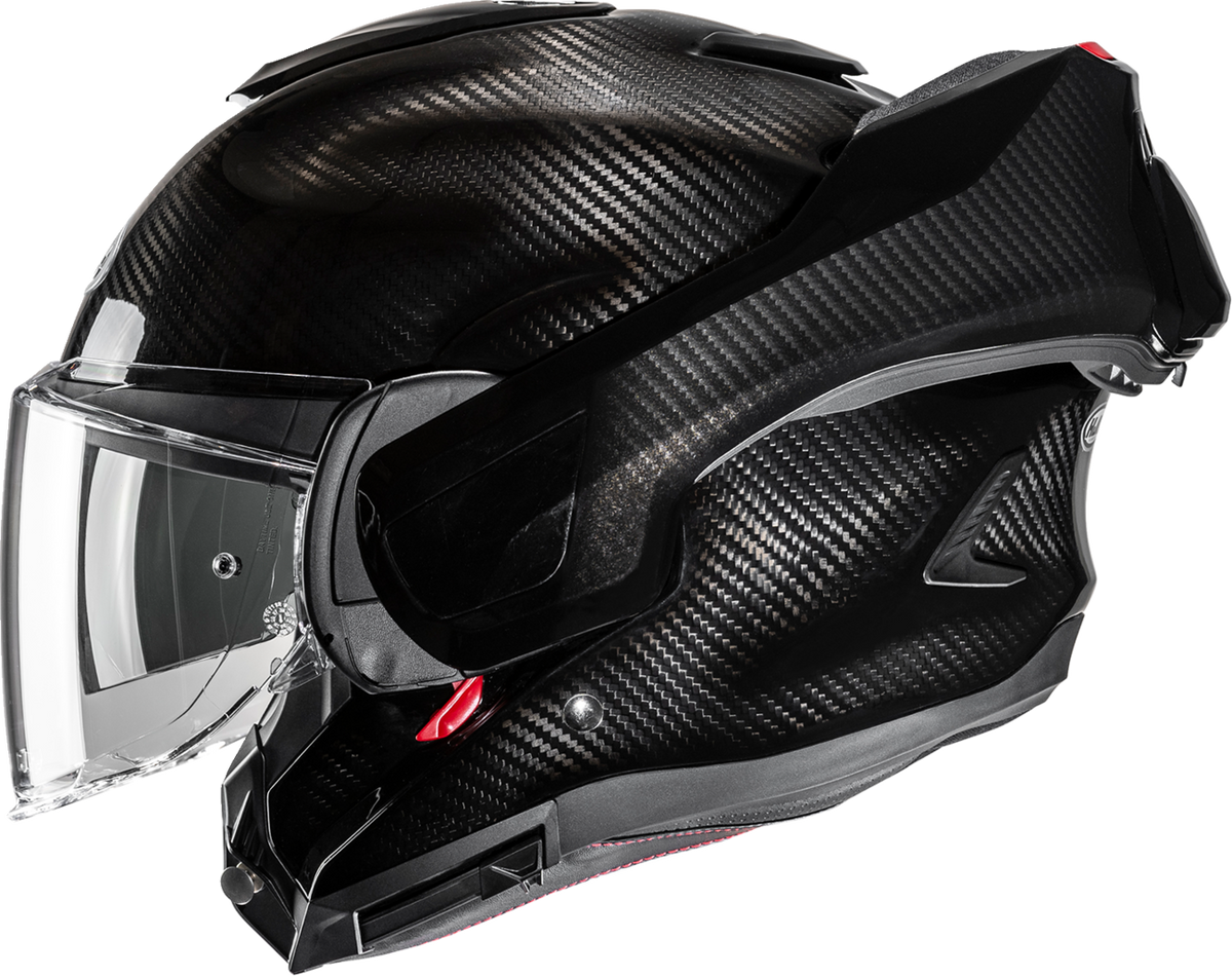 HJC F100 Carbon Modular Helmet - Solid - Matte Carbon - XL EB20NUS71MCV