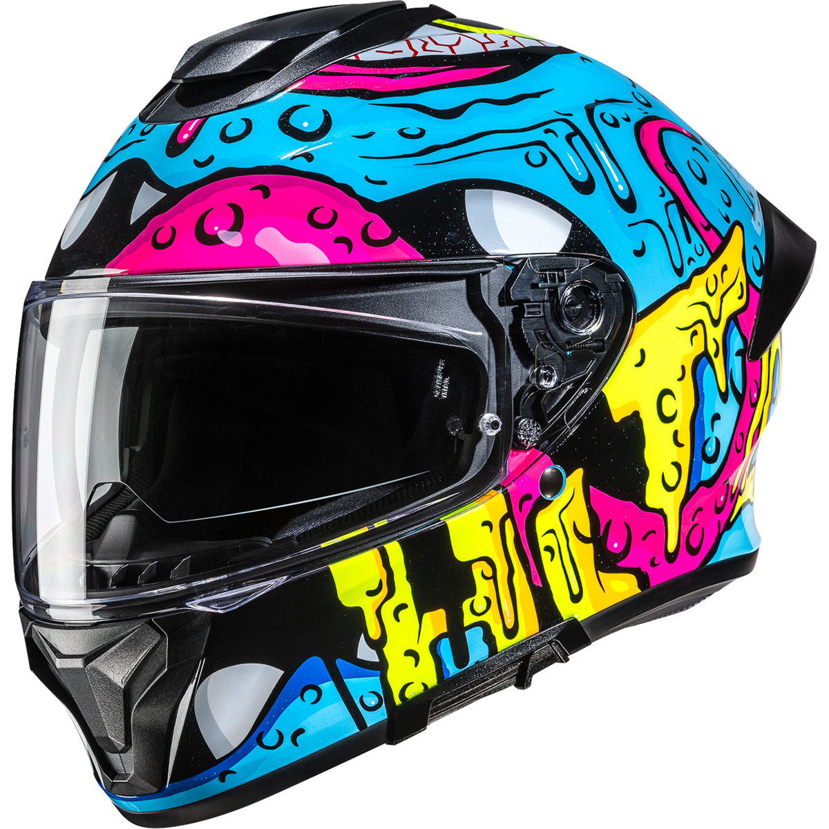 HJC C71 Helmet - Squeeze - MC28 - Medium FP69NUS5328V