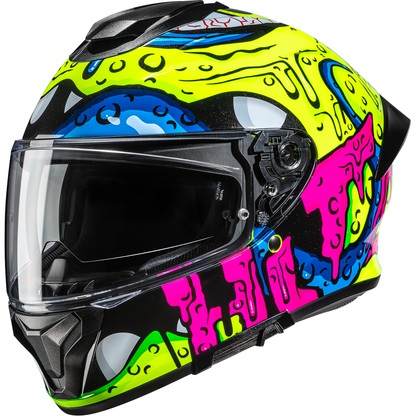 HJC C71 Helmet - Squeeze - MC32H - Large FP69NUS6332V