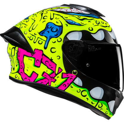 HJC C71 Helmet - Squeeze - MC32H - Large FP69NUS6332V