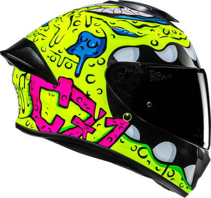 HJC C71 Helmet - Squeeze - MC32H - XL FP69NUS7332V