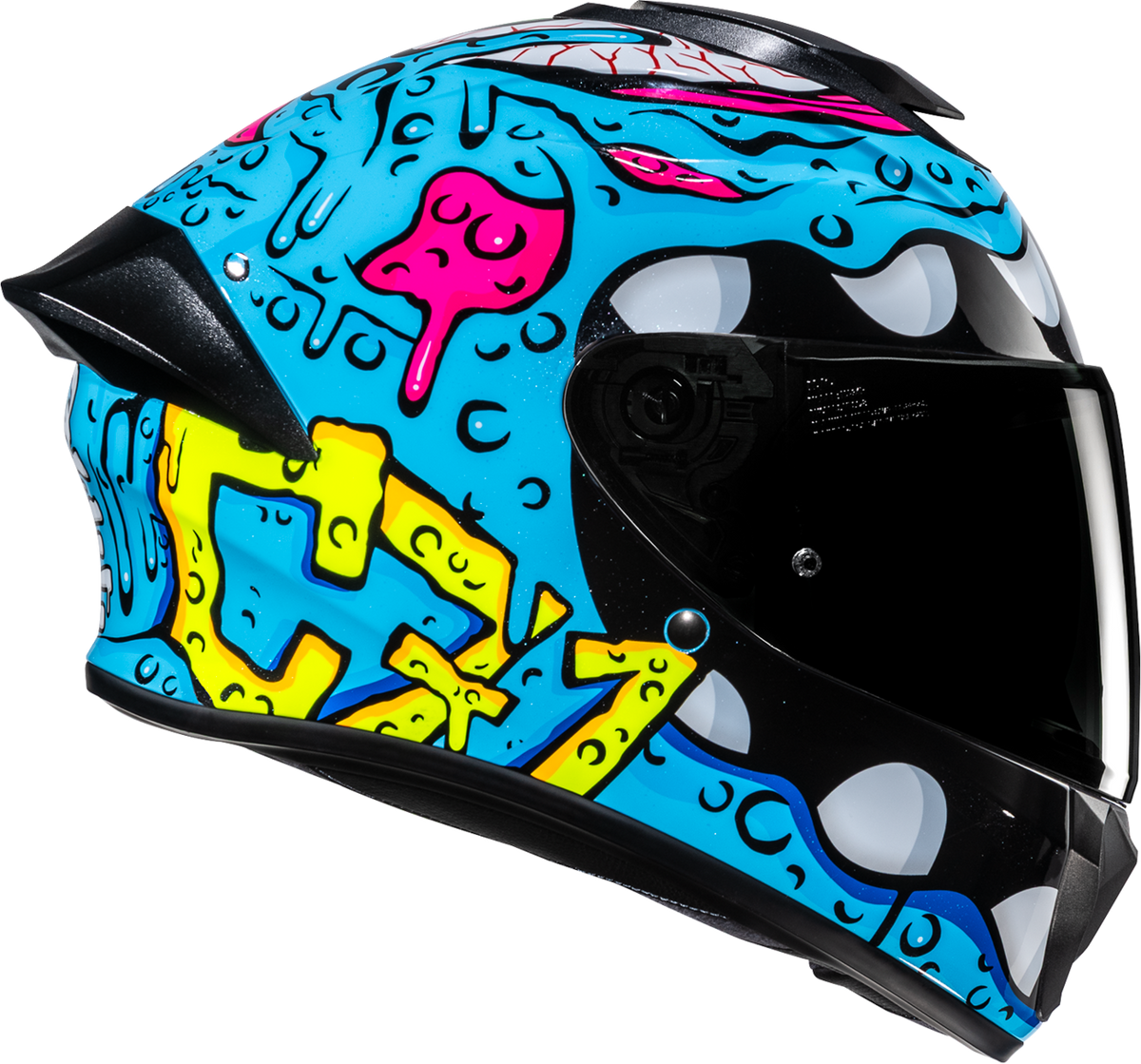HJC C71 Helmet - Squeeze - MC28 - XS FP69NUS3328V