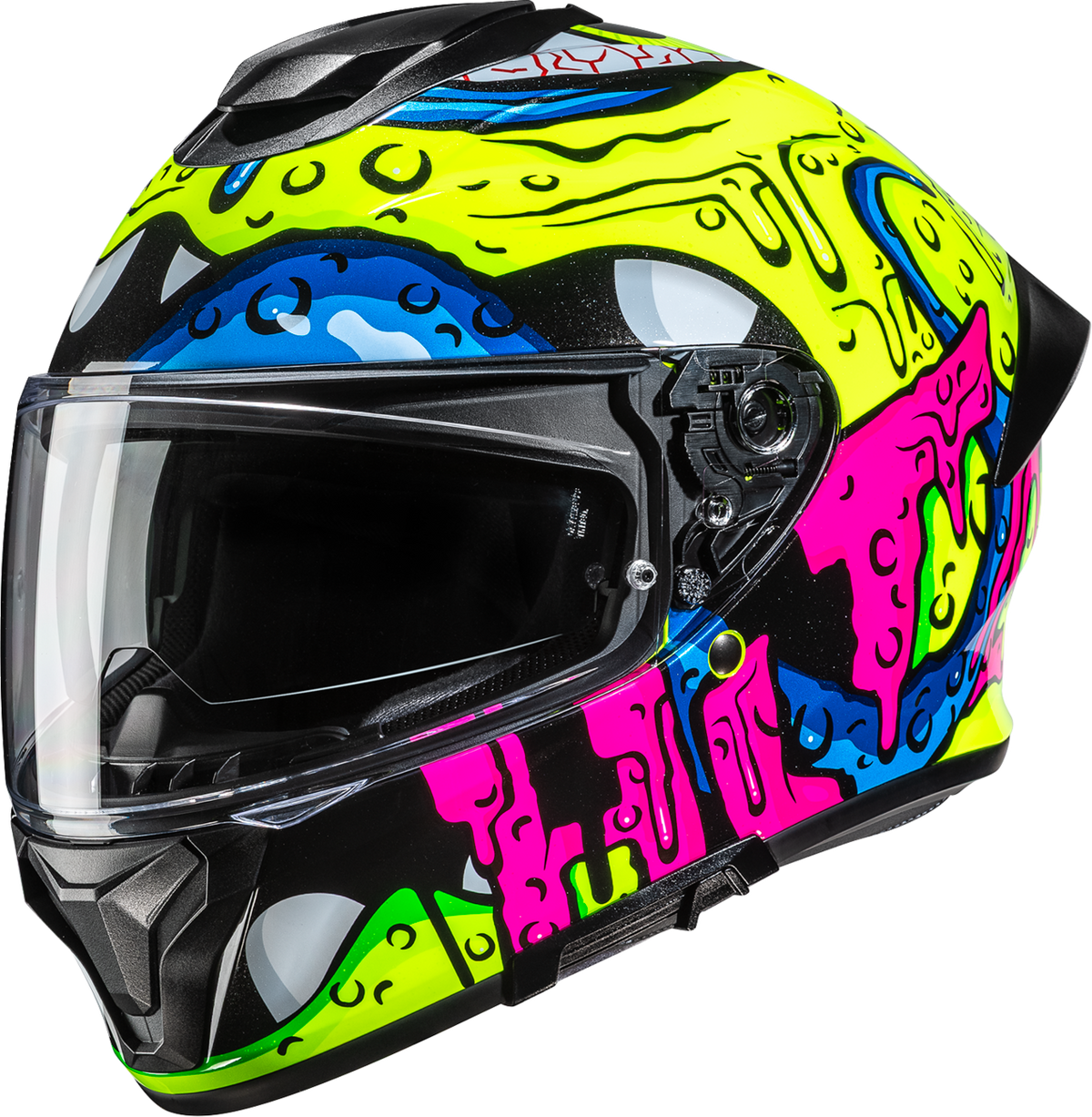 HJC C71 Helmet - Squeeze - MC32H - 2XL FP69NUS8332V