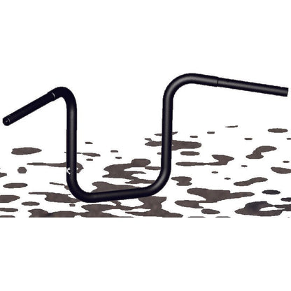 Burly Brand Ape Hanger 12in - Black