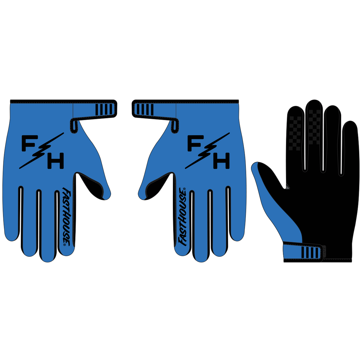 CARBN ETERNAL GLOVE BLUE 2X