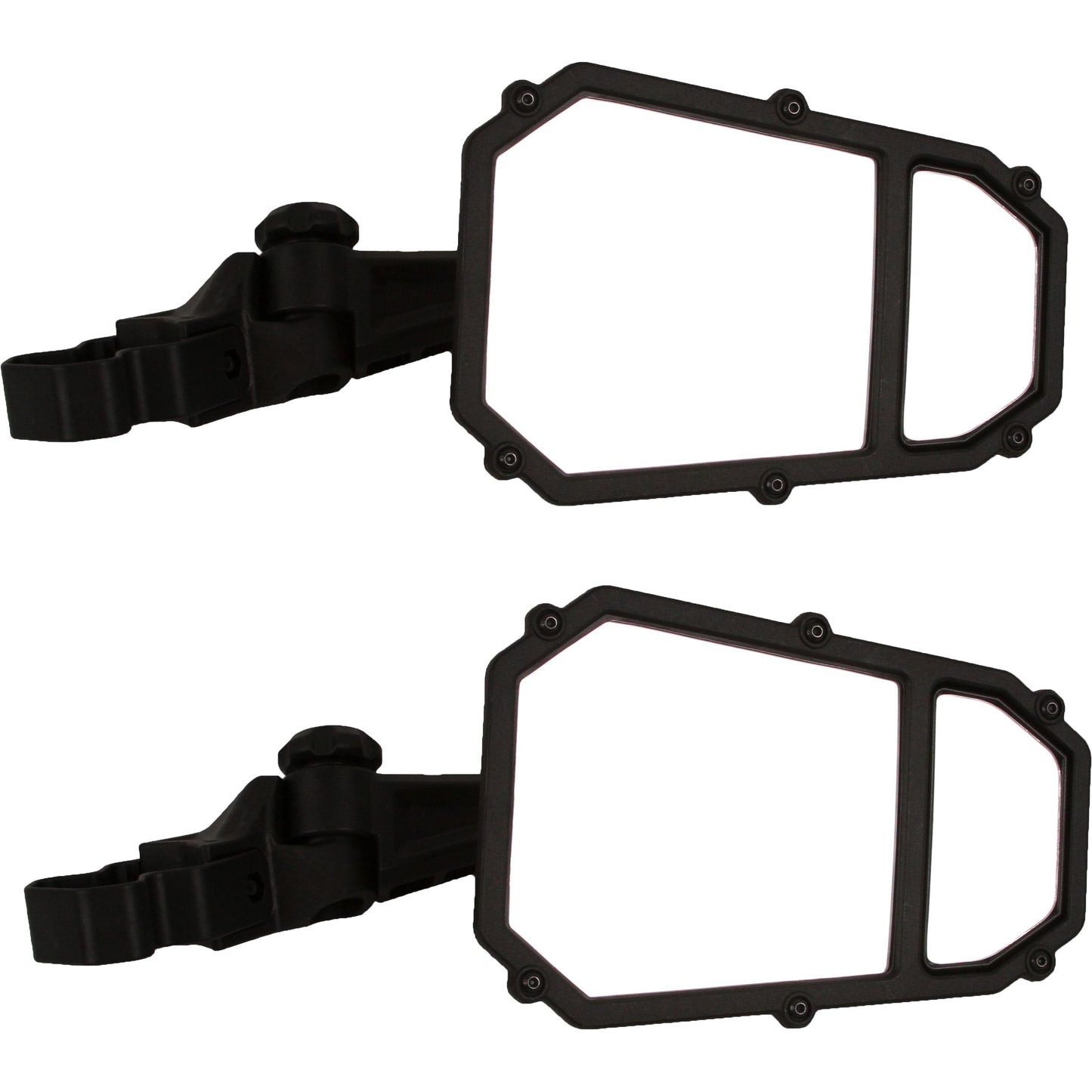 Elite Series 2 Side Mirrors Profit & Round Tube