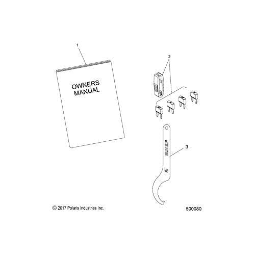 Polaris Slingshot Wrench, Spanner, Genuine OEM Part 5264589, Qty 1