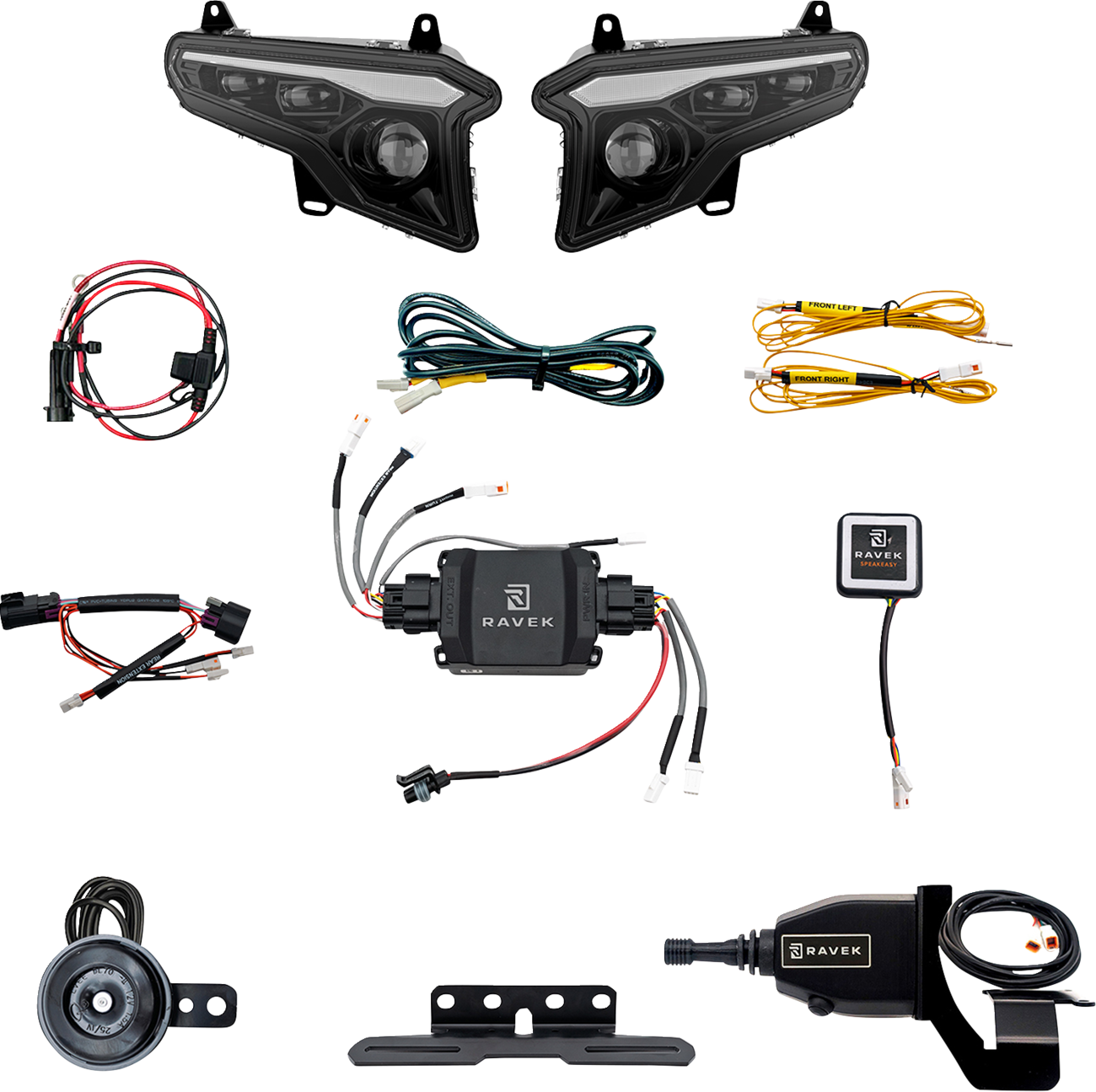 RAVEK Turn Signal Kit - Gen3 Speakeasy™ - Lever - Polaris Xpedition 64-9010SLH