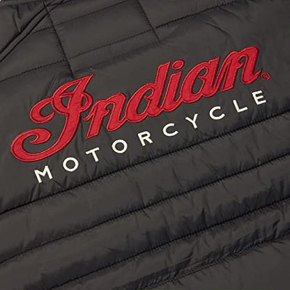 Indian Motorcycle Men's Clayton Thermo Vest, Black - L - 283318606