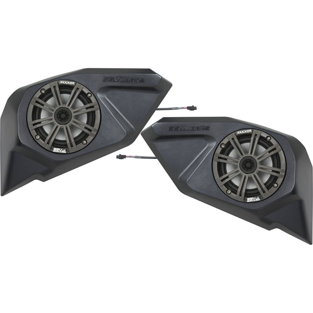6.5" Rear Door Speakers Kicker Pol