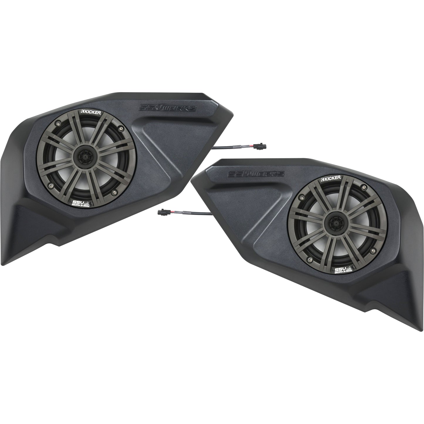 6.5" Rear Door Speakers Kicker Pol