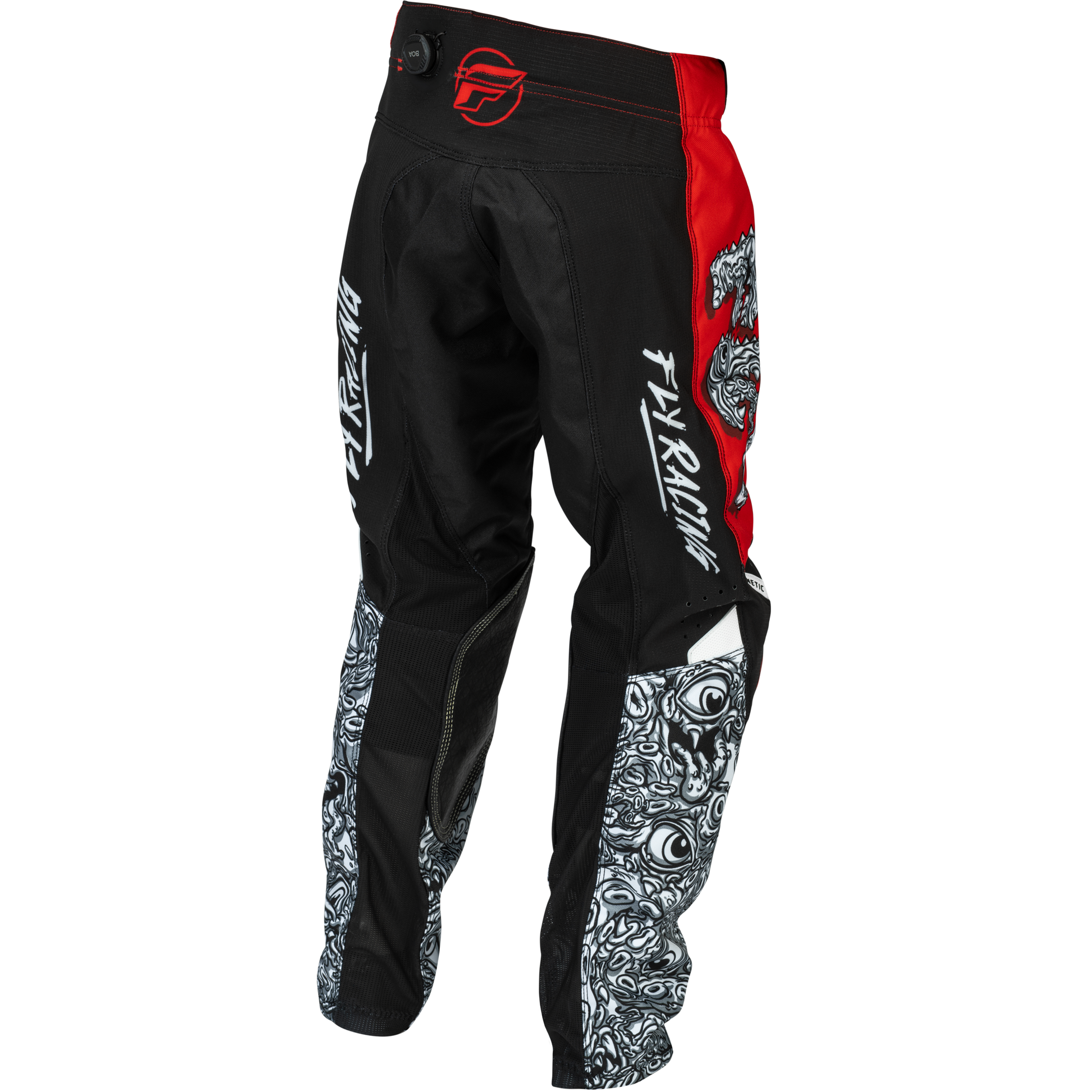 Youth Kinetic Mutant Pants Red/White/Black Sz 26