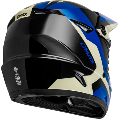 Mx 46y Cyclus Helmet Black/Blue Yl