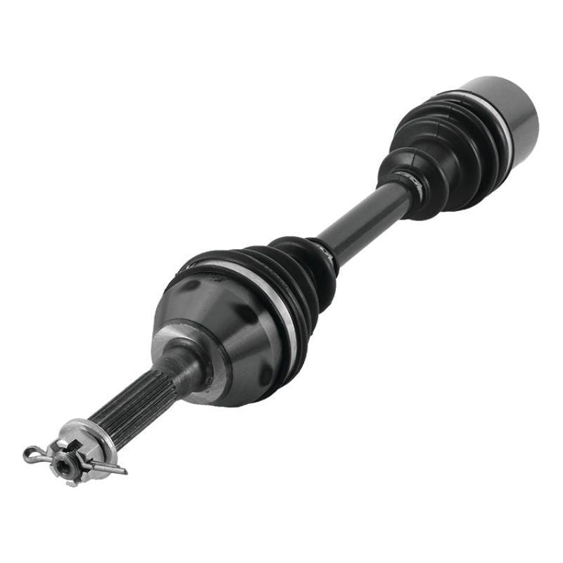 QuadBoss 11-12 Polaris Sportsman 400 HO (02) Front Left Side Rugged Axle