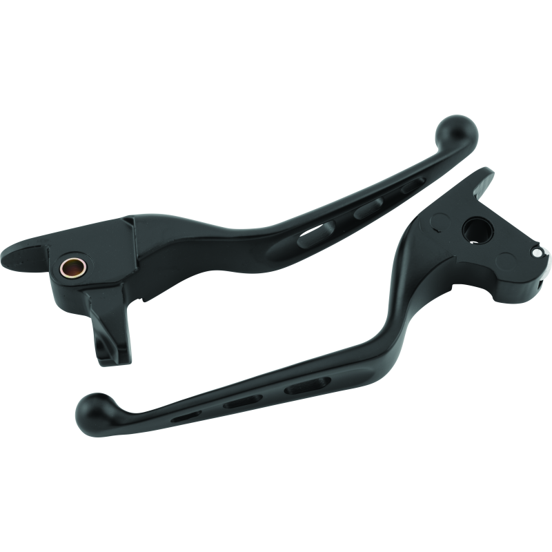 Bikers Choice 14-Up Touring Black Tri-Hole Lever Set