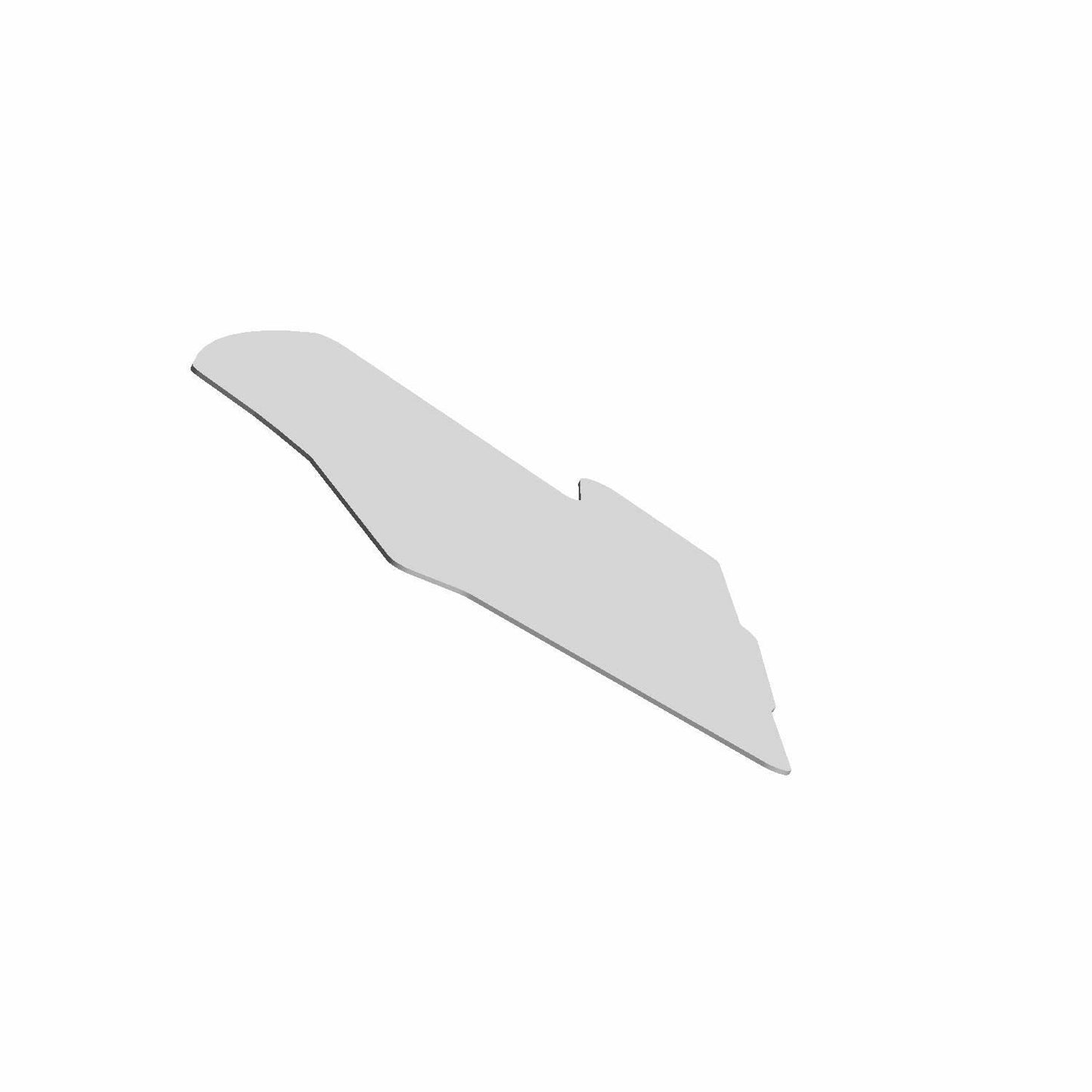 Polaris ATV Shield Foil, Fender, Right, Rear Cab, Genuine OEM Part 5814215, Qty 1