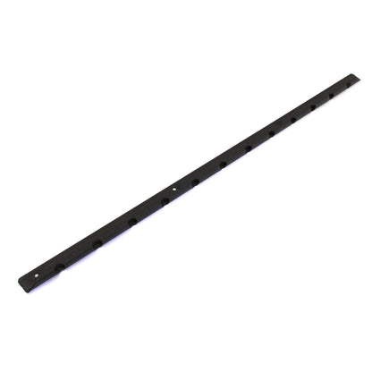 Polaris ATV Front Storage Box Channel, Flat Black, Genuine OEM Part 5247653-418, Qty 1