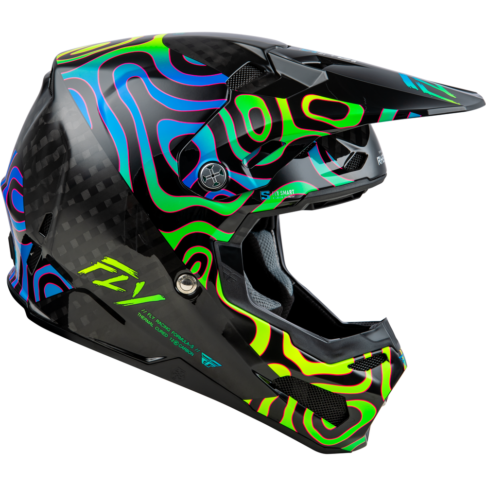 
                      
                        Formula S Carbon Zen Helmet Black Carbon/Blue/Yellow Sm
                      
                    