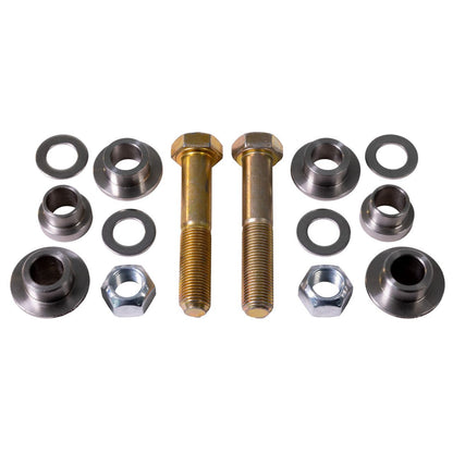 Spacers and hardware for 5/8" uniball S3 Shock Therapy X3 TLS kit