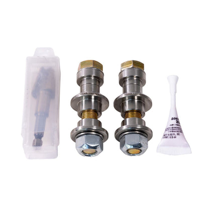 Complete Shock Therapy X3 TLS kit for aftermarket ZRP radius rods using 5/8 uniball