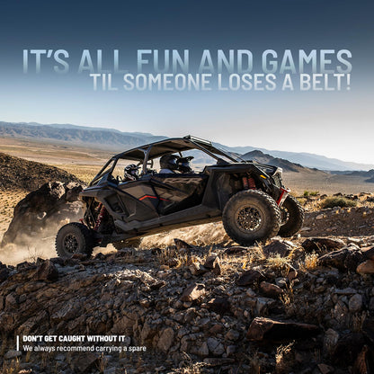 Polaris Drive Belt Heavy Duty for Sportsman 1000 XP, 850 Sportsman, Scrambler S 1000 XP Models and More, ATV CVT Belt for Heavy Loads, Runs Cooler, Withstands High Temps & Extreme Conditions - 3212331