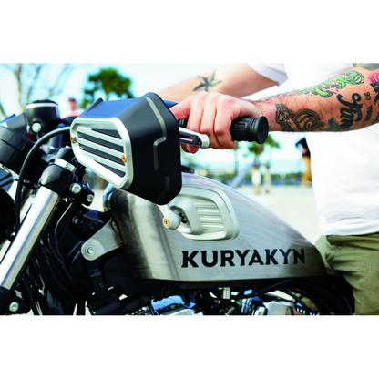 Kuryakyn Dillinger Handguards Silver