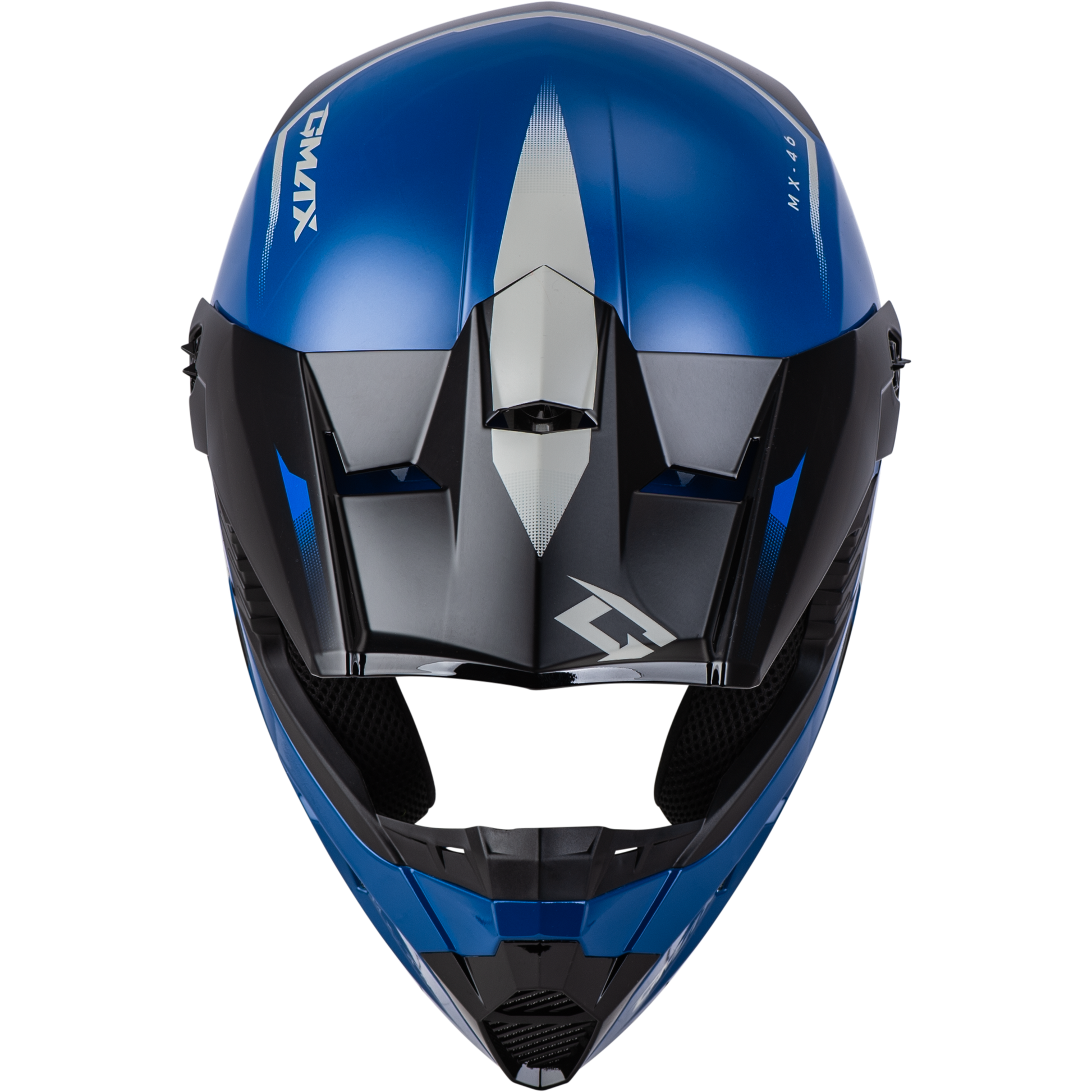 Mx 46 Compound Helmet Blue/Black/Grey Ym