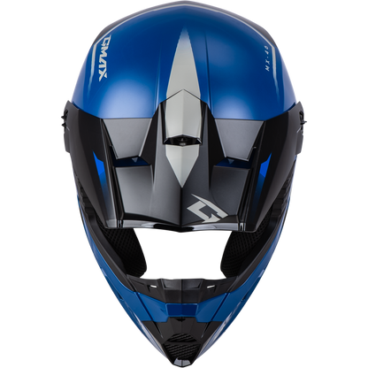 Mx 46 Compound Helmet Blue/Black/Grey Ym