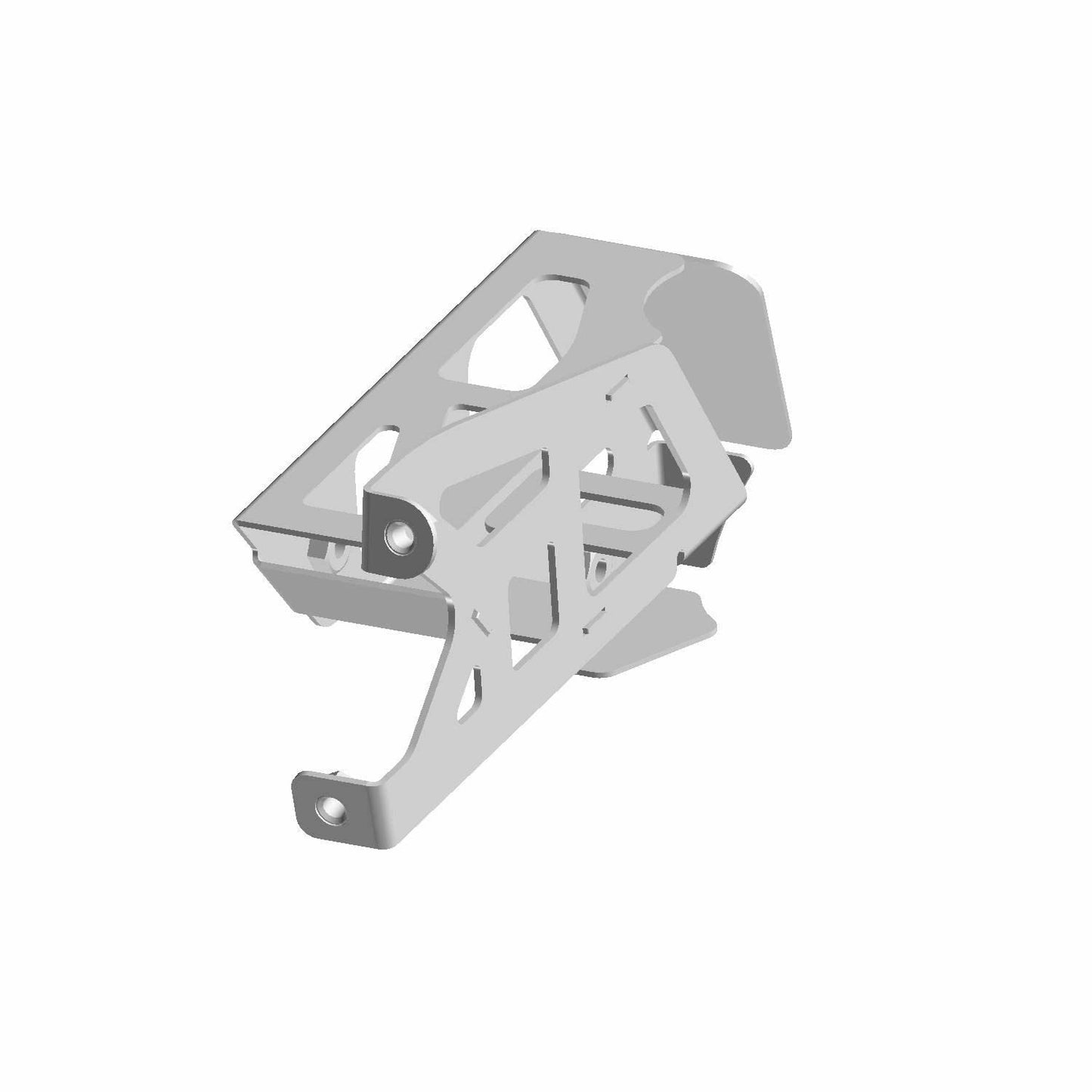 Polaris Slingshot Wing Mount Assembly, Rear, Left, Genuine OEM Part 1021666, Qty 1