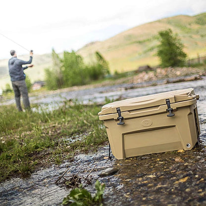 Polaris NorthStar 105 Quart Cooler, Portable Ice Chest, Durable, Lockable, Keeps Ice Cold Longer, Easy to Carry, Large Cooler for Off-Road, Camping, Hunting, Fishing, Boats, Groups - 2883392