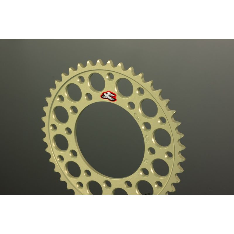 Renthal 00-16 Suzuki GSX-R600/ 750/ 1000/ SV 1000 Rear Sprocket - Hard Anodized 520-45 Teeth