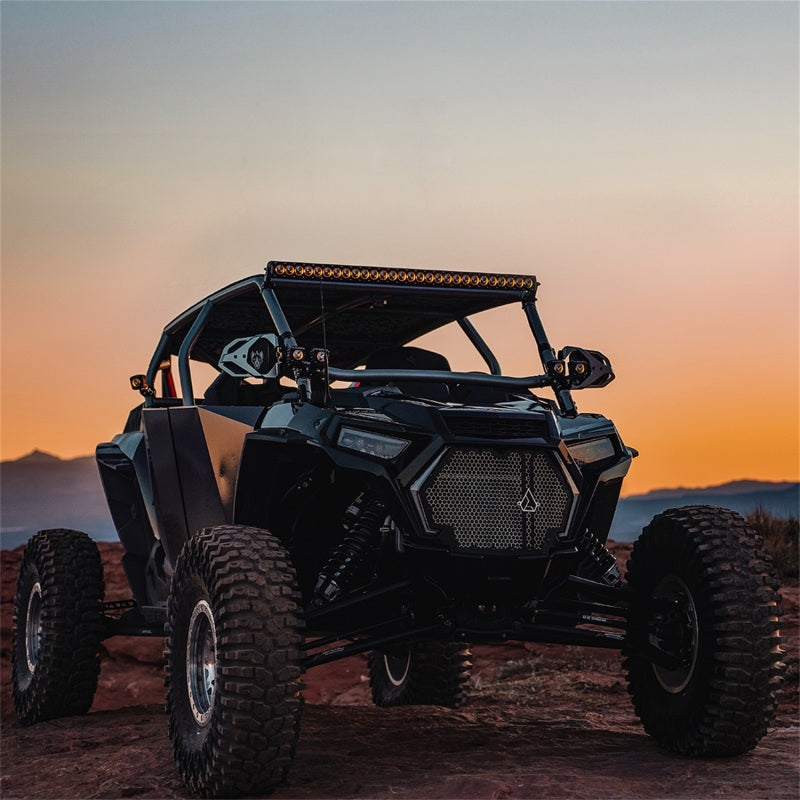 
                      
                        Rigid Industries Revolve Pod w/Amber Trim Ring - Pair
                      
                    