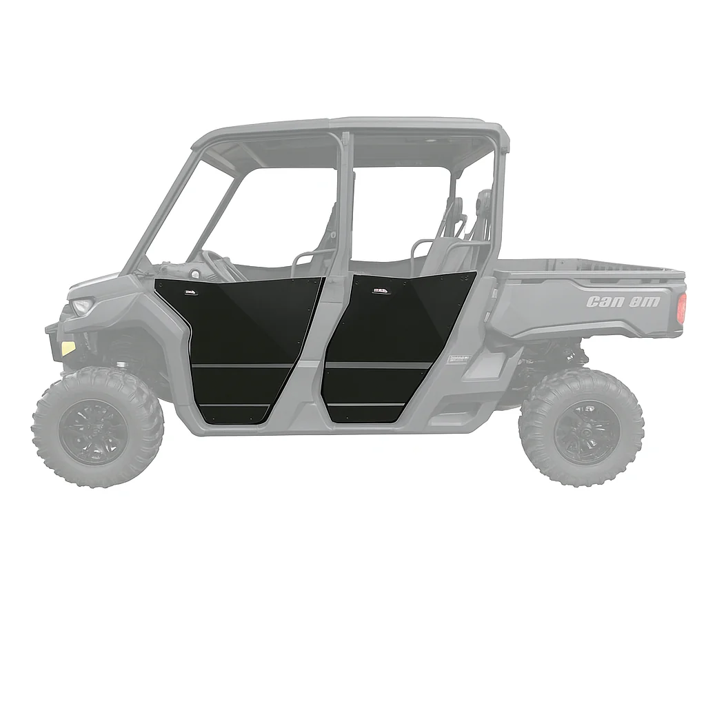 Alloy Lower Rear Half Door Pair Can