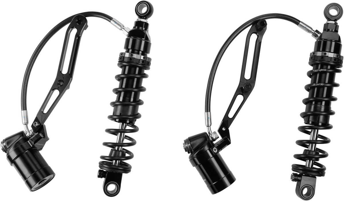 Touring Remote Res Shocks 13" Hvy Weight Billet Bracket