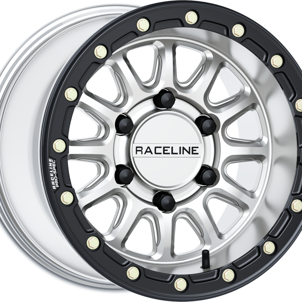 Alpha Hyper Wheel 6/139.7 Hyper Silver/Blk 15x10 (+10mm)