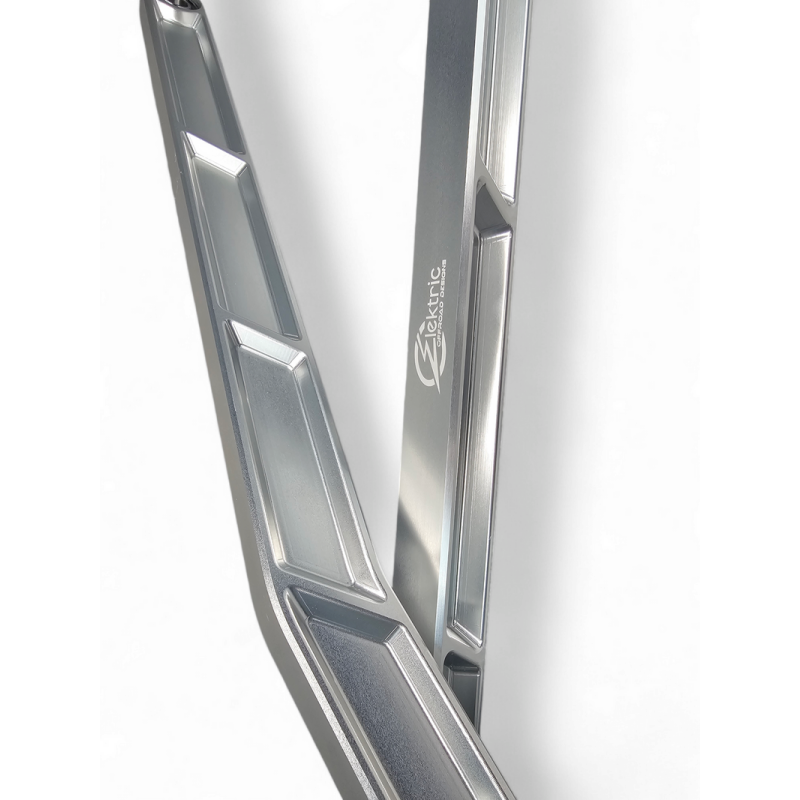 Elektric Offroad 2022+ Polaris Rzr Pro Rurbo R Billet High Clearance Radius Rods Anodized Clear