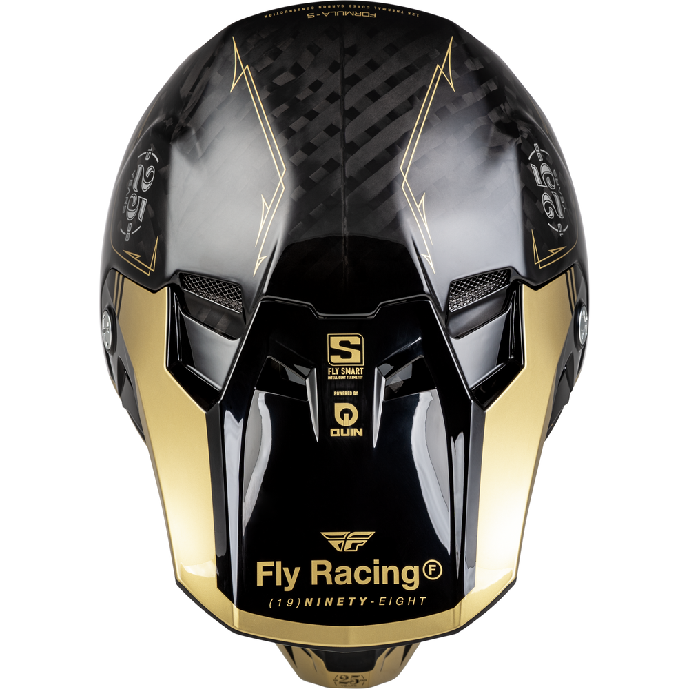 
                      
                        Youth Formula S Carbon Legacy Helmet Black/Gold Yl
                      
                    