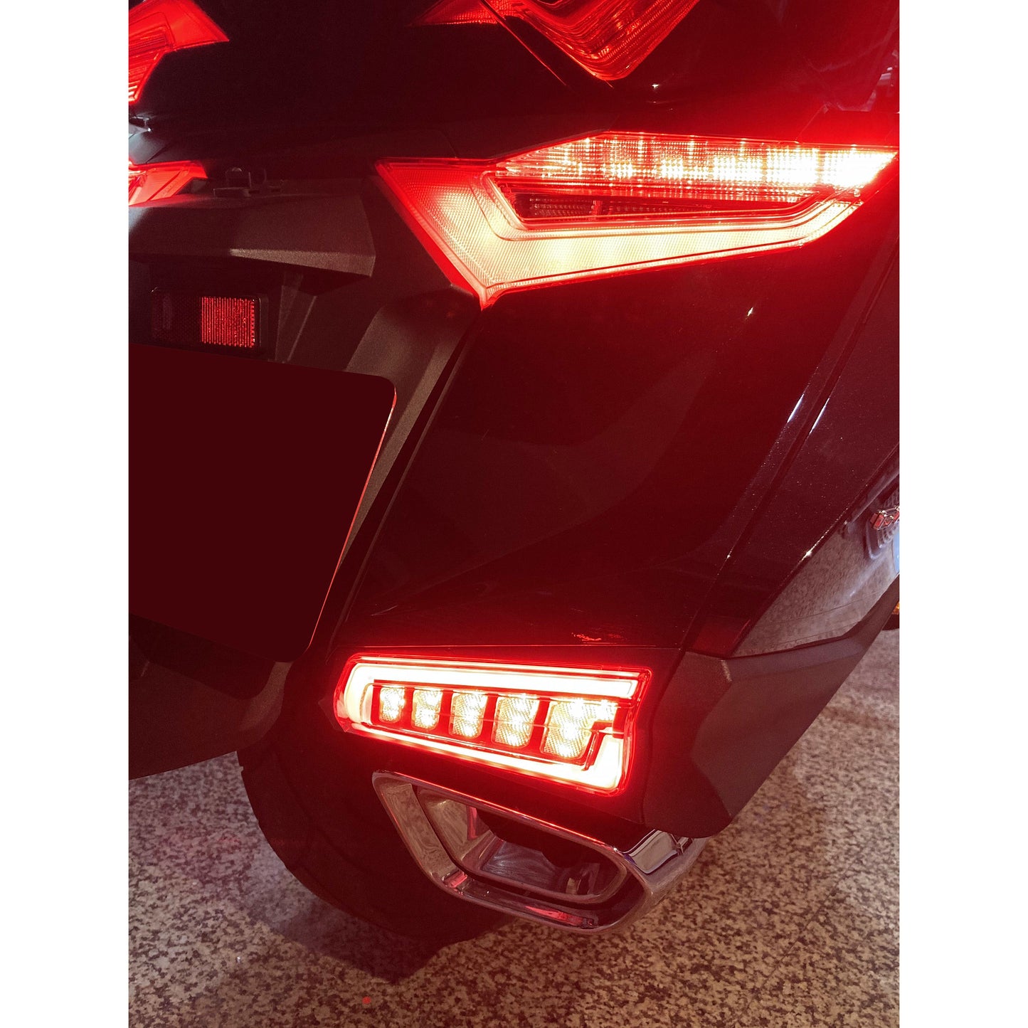 Rear Saddlebag Led Light Dynamic Sequential Hon