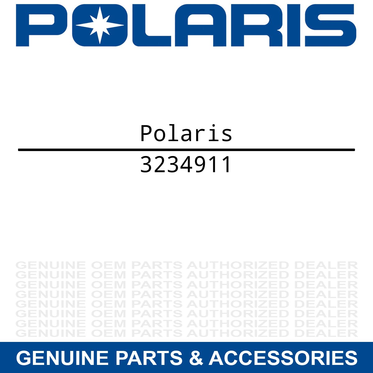 Polaris Off Road Spiral Bevel, Genuine OEM Part 3234911, Qty 1
