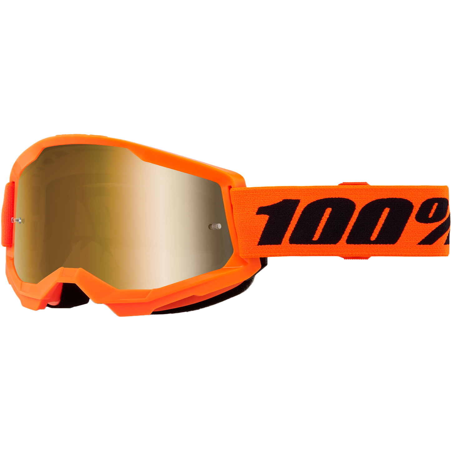 Strata 2 Junior Goggle Neon Orange Mirror Gold Lens
