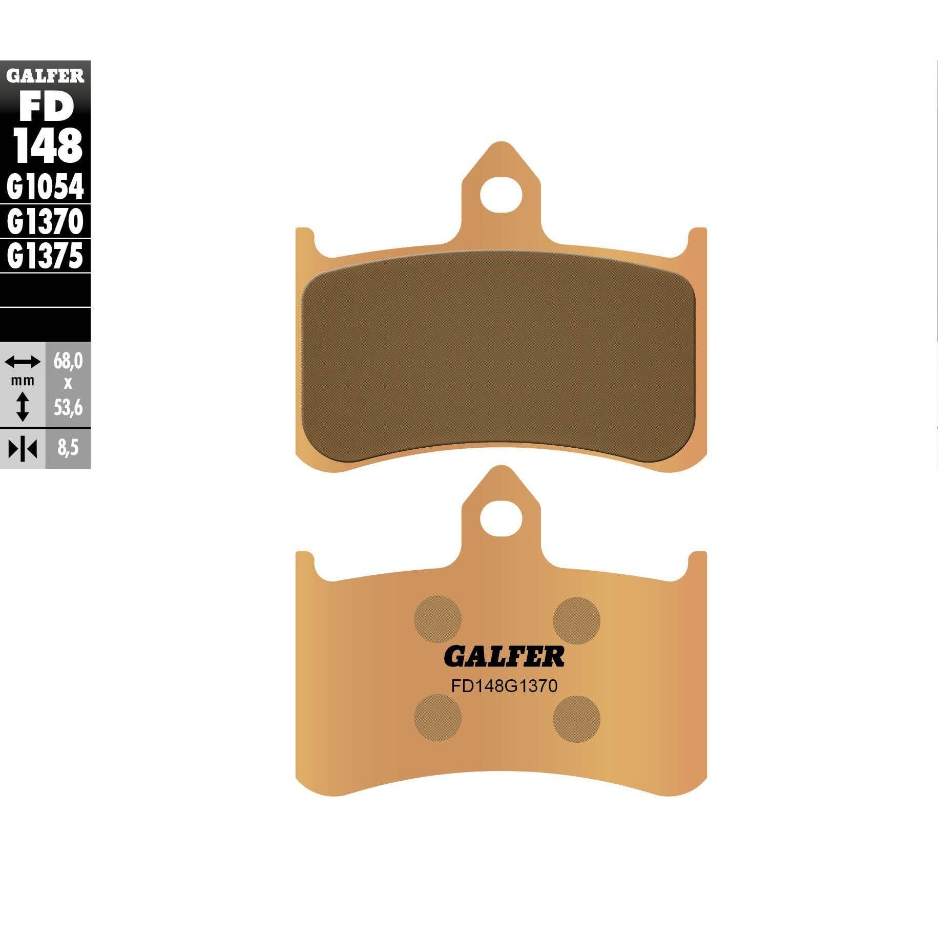 Brake Pads Sintered Fd148g1370