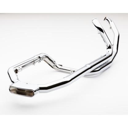 Powerport Dual Headpipes Chrome Flh/Flt 09 16