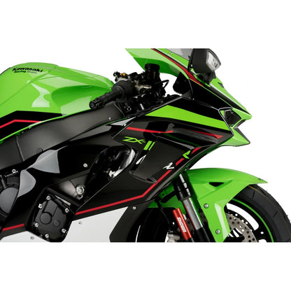 Race Side Spoilers Black Kaw