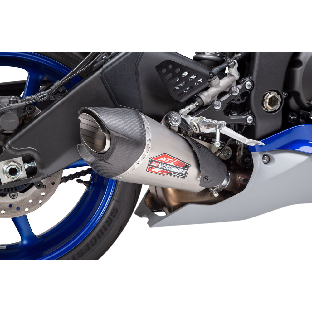 Exhaust Street At2 Works Slip On Ss Ss Cf