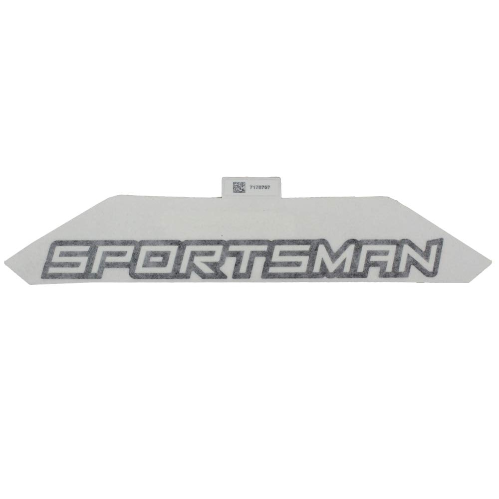 Polaris ATV "Sportsman" Decal, Genuine OEM Part 7178757, Qty 1