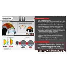 Tire Battlax Rs11 Front 120/70zr17 58w Radial Tl