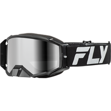 Zone Elite Goggle Black/Silver W/ Silver Mirror/Smoke Lens
