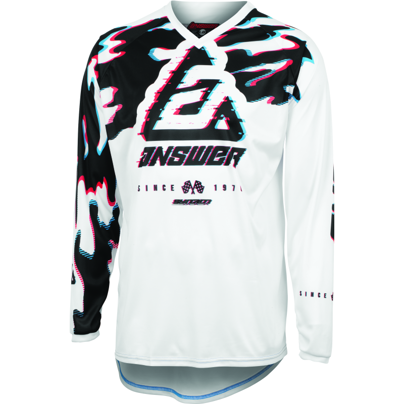 Answer 23.5 Syncron Meltdown Jersey Red/Blue/White - Small