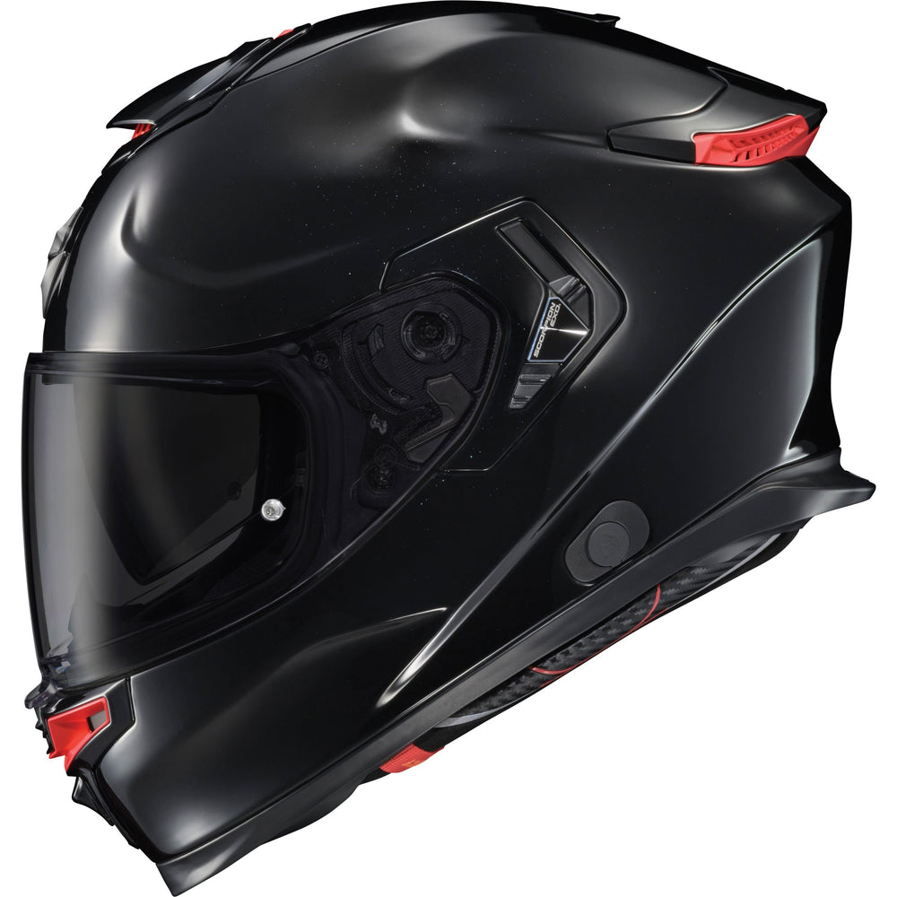 Exo Eclipse Full Face Helmet Metallic Black Xl